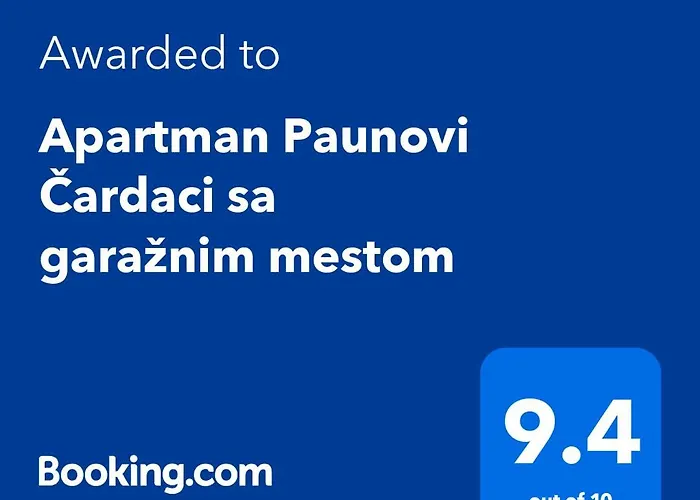 Paunovi Cardaci Sa Garaznim Mestom *